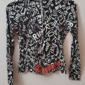 Paramore zip up hoodsweater